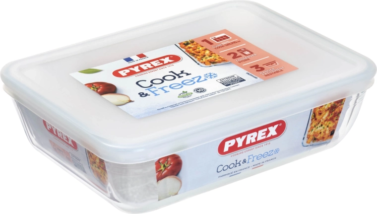 Γυάλινο δοχείο PYREX 1,5 l