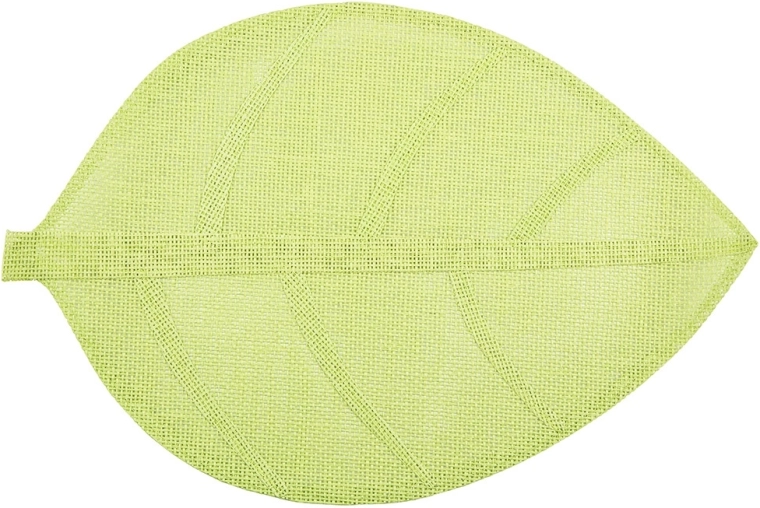 Πράσινο σουπλά σε σχήμα φύλλου 33 × 48 cm