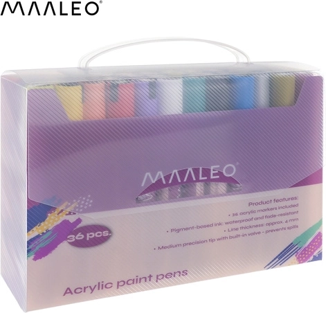 36 χρώματα σε μία συσκευασία