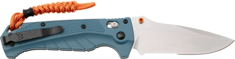 Benchmade Adira 18060S πτυσσόμενο μαχαίρι με μερικώς οδοντωτή λεπίδα drop point