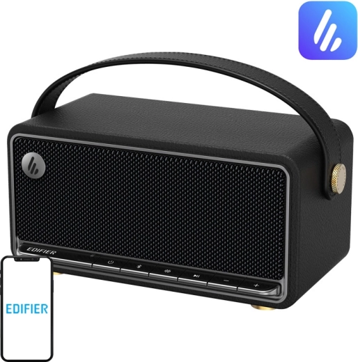Φορητό Bluetooth ηχείο Edifier MP330 – ρετρό μαύρο