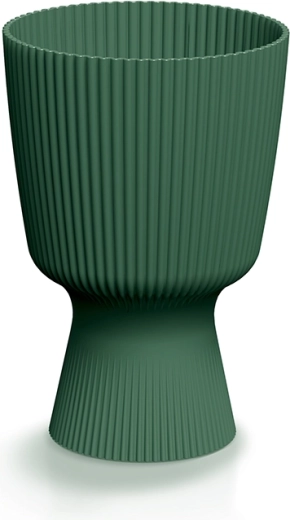 Γλάστρα Milly Round 14,6 cm σκούρο πράσινο