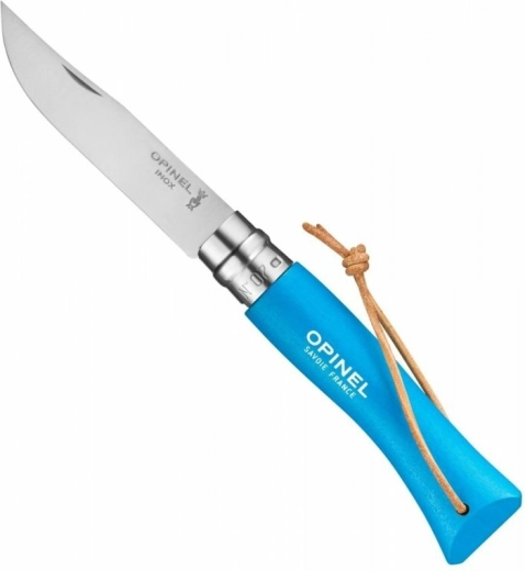 Opinel N°07 Trekking πτυσσόμενο μαχαίρι τσέπης 8 cm μπλε οξιά