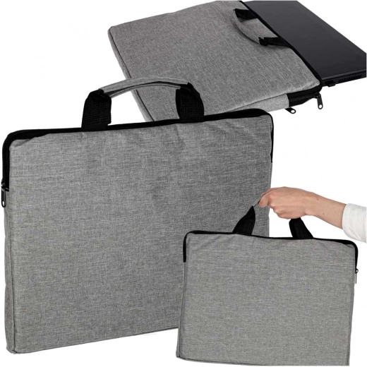 Γκρι τσάντα για laptop 15,6 ιντσών