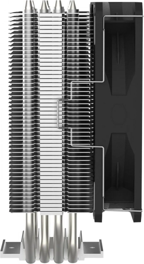 Τέσσερα επινικελωμένα heatpipes με Direct Contact