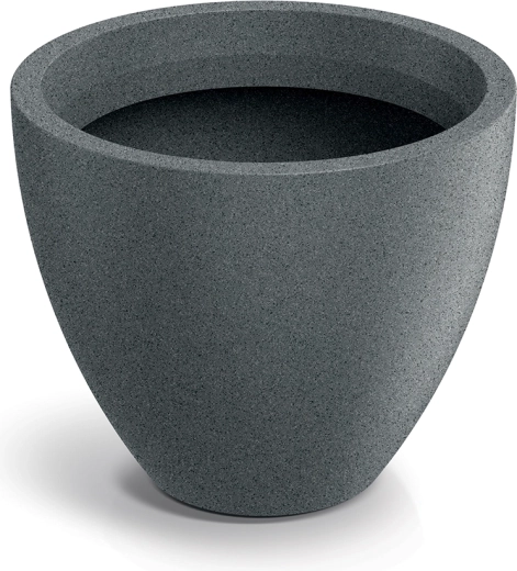 Γλάστρα Molio Round 38 cm γρανιτέ γκρι