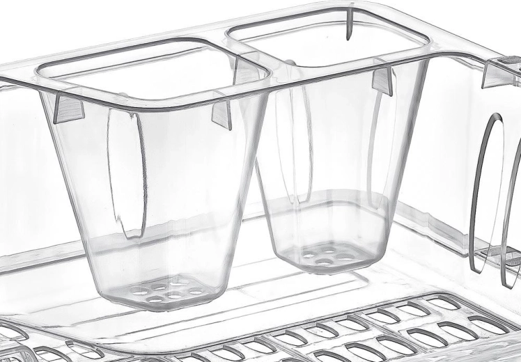 Αφαιρούμενος δίσκος και γρήγορη αποστράγγιση