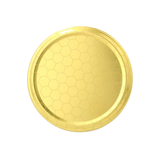 Καπάκια για βάζα κονσερβοποίησης 82 mm με 6 πιασίματα – σχέδιο κηρήθρας