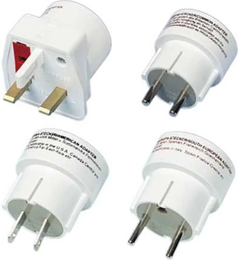 Σετ ταξιδιωτικών αντάπτορων VIVANCO RS 4 W (4 τεμ.)