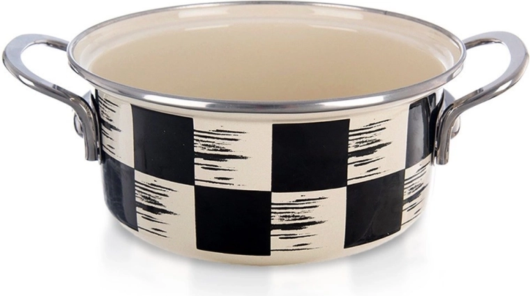 Εμαγιέ κατσαρόλα Σκακιέρα 18 cm, 1,5 l