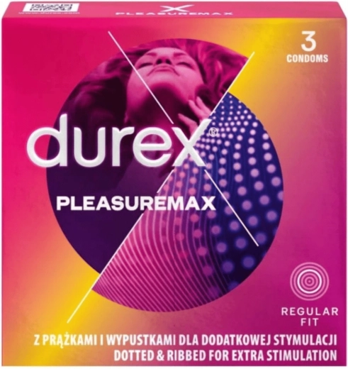 Προφυλακτικά Durex Pleasure Me 3 τεμ.