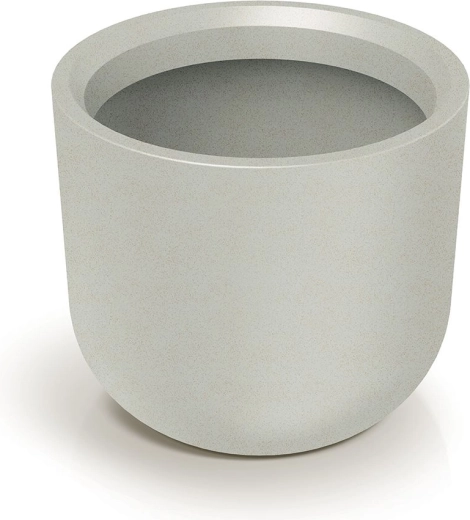 Γλάστρα Molta Round High 40 cm αμμώδης