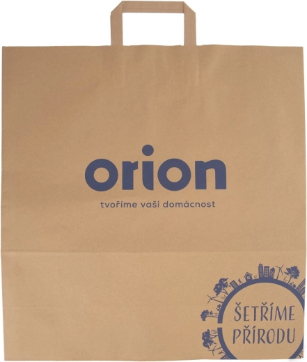 Χάρτινη διαφημιστική τσάντα RM «Šetříme přírodu» 45 × 48 cm