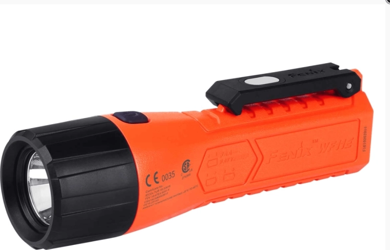 Fenix WF11E αντιστατικός φακός ATEX για εκρηκτικό περιβάλλον 200 lm