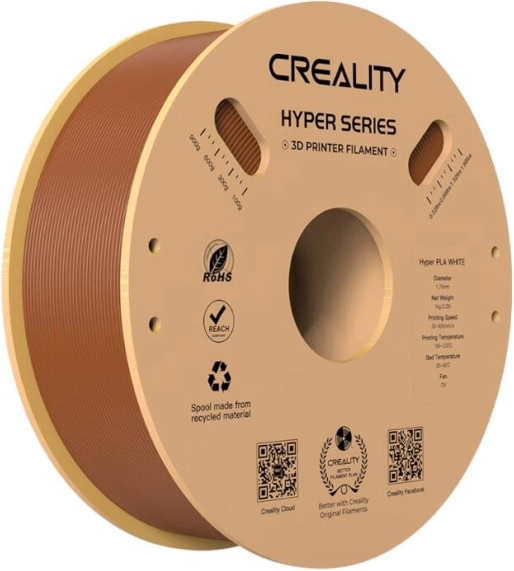 Νήμα (Filament) CREALITY Hyper PLA καφέ 1,75 mm, 1 kg