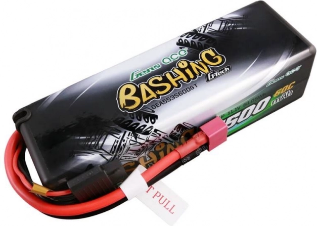 Συσσωρευτής LiPo gens ace g-tech 5500 mah 11,1 v 3s 60c hardcase (t-plug) για rc αυτοκίνητα