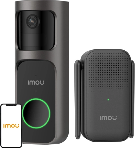 Κιτ Imou Doorbell 2S ασύρματο βιντεοκουδούνι 2K