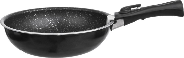 Σχήμα wok για stir-fry και γρήγορο ανακάτεμα