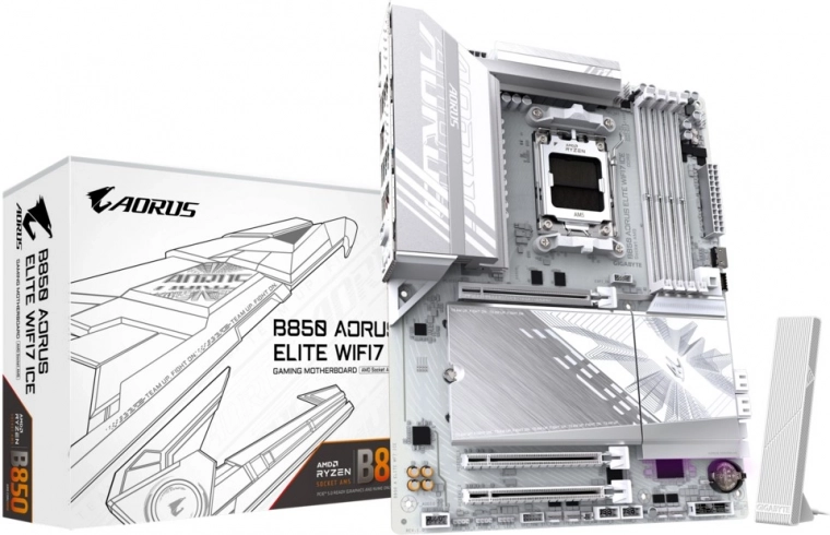 GIGABYTE μητρική πλακέτα για AMD AM5 με chipset B850 και Wi‑Fi 7