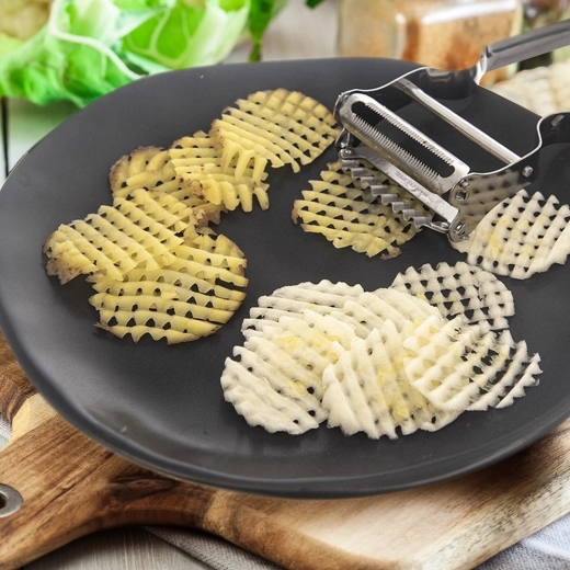 Ακριβής κοπή σε φέτες και waffle κοπές