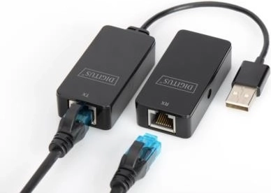 Προέκταση USB 2.0 μέσω καλωδίου Cat.5e/6 έως 50m