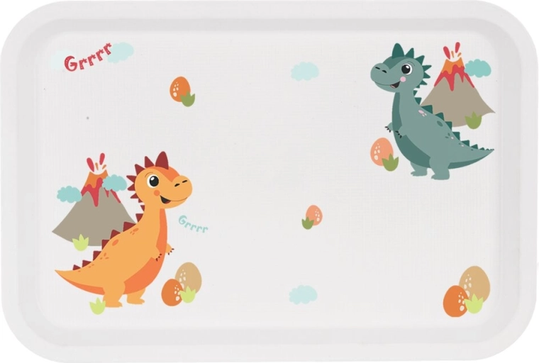Παιδικός πλαστικός δίσκος Toya DINO 30,5 × 21 cm