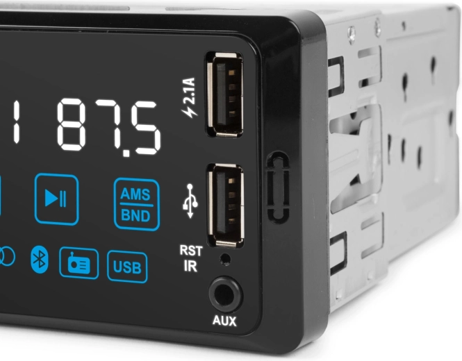 Bluetooth, USB και AUX για τη μουσική σας