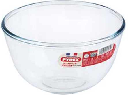 Γυάλινο μπολ Pyrex από βοριοπυριτικό γυαλί 1 l