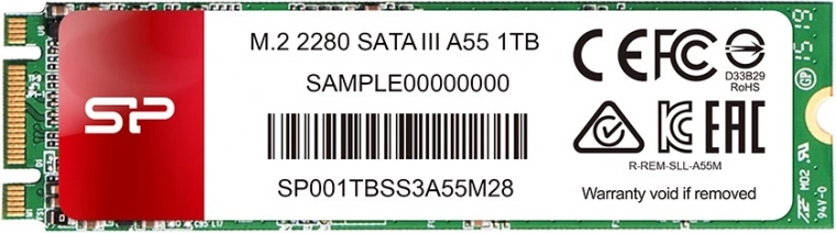 Δίσκος SSD Silicon Power A55 1 TB M.2 SATA III 2280