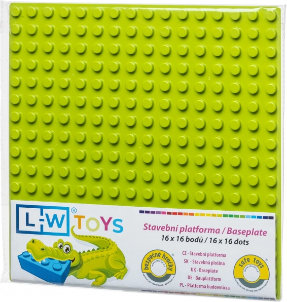 Κατασκευαστική βάση L‑W TOYS junior 25,5 × 25,5 cm