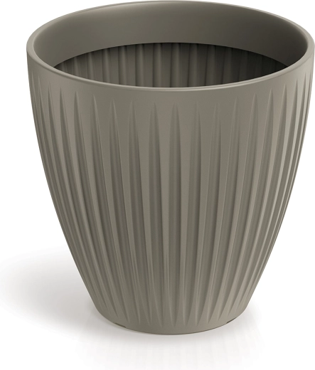 Γλάστρα Latia Round Midl 60 cm mocca