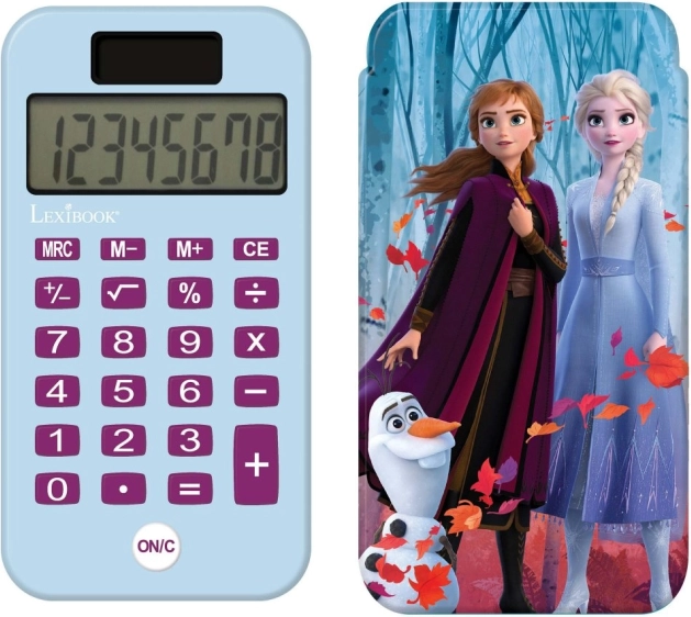 Lexibook αριθμομηχανή τσέπης Frozen – παιδική αριθμομηχανή με συρόμενο κάλυμμα