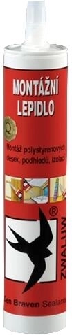 Μονταζόκολλα χωρίς διαλύτες 310 ml DEN BRAVEN