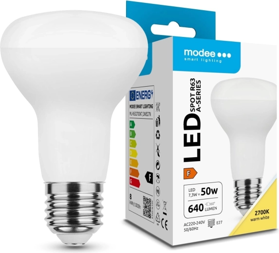 LED σποτ λάμπα Modee R63 7,3 W E27 640 lm θερμό λευκό