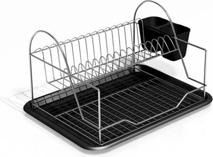 Συρμάτινη στραγγιστήρα πιάτων με δίσκο TORO 43 × 32 cm