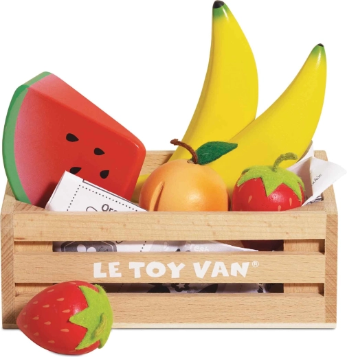 Ξύλινα φρούτα σε καφάσι Le Toy Van
