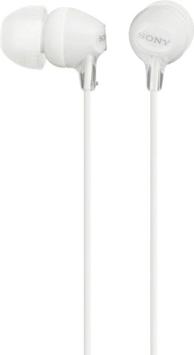 Ακουστικά Sony MDR-EX15AP με μικρόφωνο λευκά