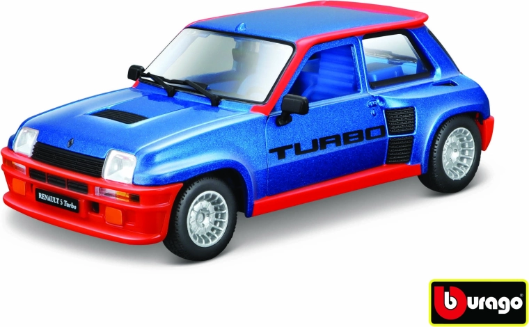 Μεταλλικό μοντέλο αυτοκινήτου 1:24 Renault 5 Turbo – μπλε (Bburago)
