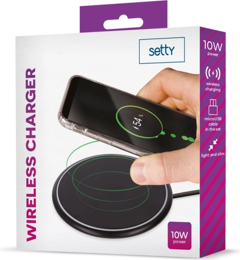 Ασύρματος φορτιστής SETTY 10 W