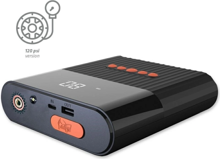 4smarts PitStop+ εκκινητής μπαταρίας με powerbank, κομπρεσέρ και LED φακό