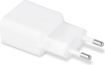 Επιτοίχιος φορτιστής MAXLIFE 2,1 A με καλώδιο 8‑pin, λευκός