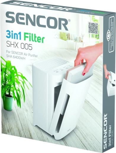 Sencor SHX 005 φίλτρο 3 σε 1 για καθαριστή αέρα SHA 6400WH