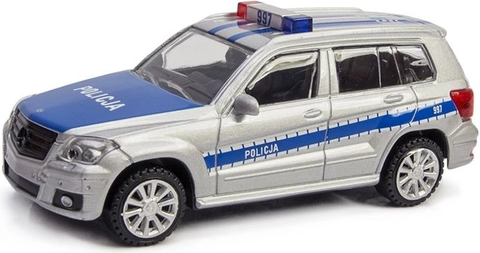 Rastar Mercedes-Benz GLK αστυνομία μοντέλο αυτοκινήτου 1:43 - 1 τεμάχιο