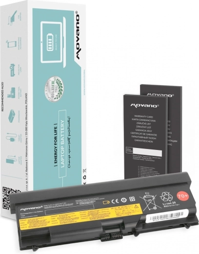 Μπαταρία Movano για Lenovo ThinkPad L530, T430 και T530 6600 mAh 71 Wh