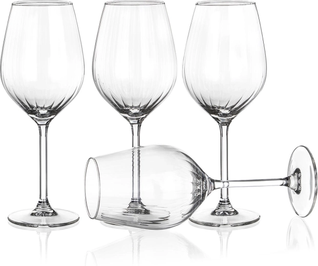 Ποτήρια κόκκινου κρασιού 510 ml Plissé (4 τεμ.) Royal Leerdam
