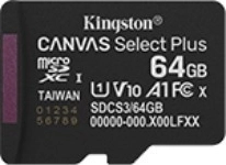 Κάρτα MicroSD 64GB Canvas Select+ G3