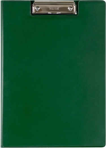 Διπλή θήκη A4 πλαστική Classic πράσινη