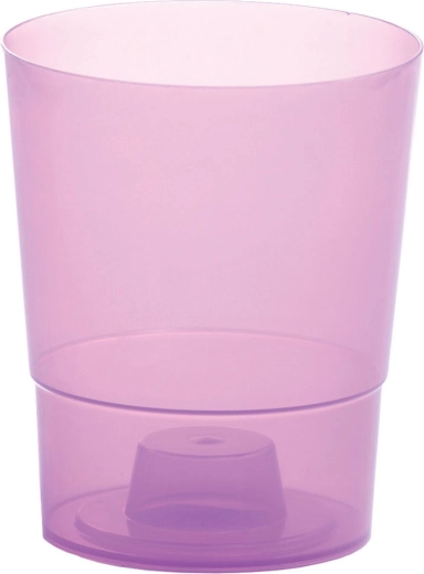 Γλάστρα για ορχιδέες Coubi Orchid 12,5 cm – διάφανη μωβ