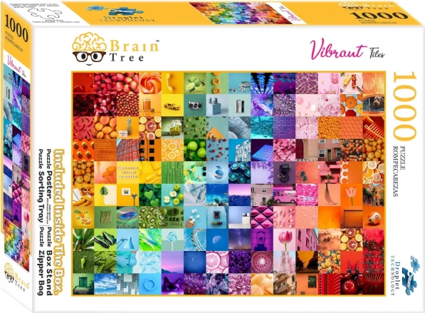 Παζλ Εικονογραφημένα Πλακίδια 1000 Κομμάτια Brain Tree