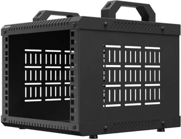 Ανοιχτό rack 10" 4U 280 × 300 mm μαύρο Lanberg - 1 τεμάχιο
